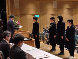令和７年度文芸コンクール表彰式の写真